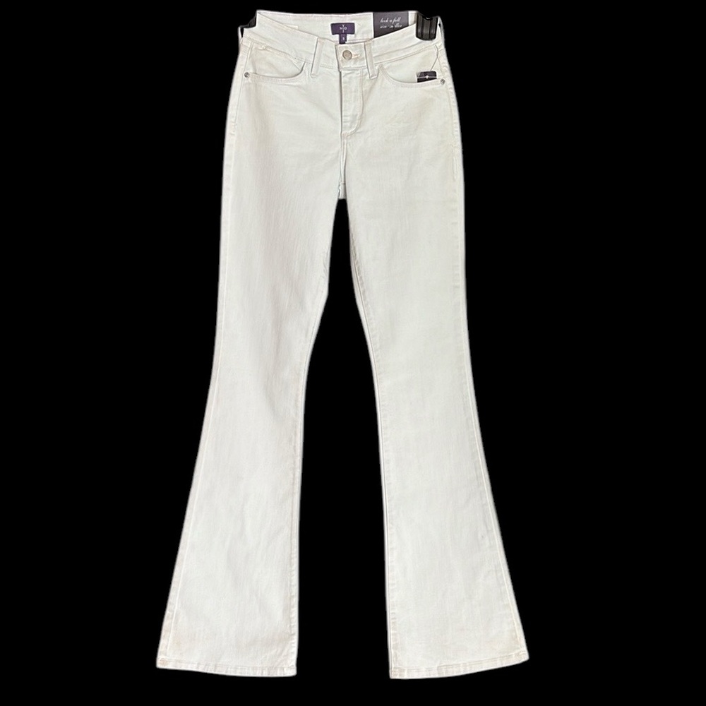 NYDJ Farrah Flare Wide Leg Jeans 0 Long